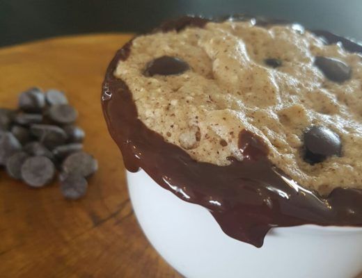 Bolo de caneca low carb