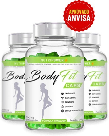 Bodyfit Caps aprovado pela Anvisa